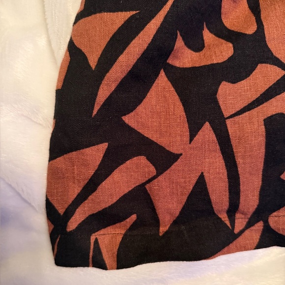 A New Day Black and Brown Patterned Women's Dress - Picture 7 of 9